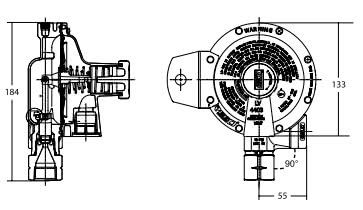 Регулятор давления Rego LV404B66RA