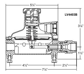 Регулятор давления Rego LV4403B