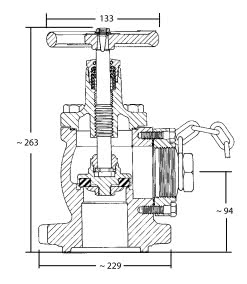 Угловые клапаны серий TA7894P для железнодорожных цистерн