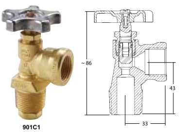 Клапаны отбора газообразной фазы 901C1