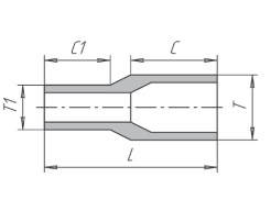 H-MCA соединитель понижающий