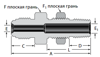 fitingi_s_tortsevym_uplotneniem_vcr_korpusa_soedinitel_s_naruzhnoj_rezboj_npt_s_montazhnoj_gajkoj