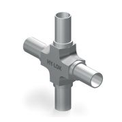 Крестовина приварная для чистых сред серии H-MX