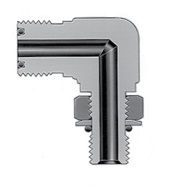 Фитинг угловой конфигурации поворотный с торцевым кольцевым уплотнением VCO с наружной резьбой SAE/MS