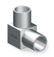 Переходник угловой приварной для чистых сред серии H-MLA