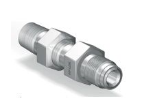 Соединитель с наружной резьбой NPT и креплением на панель для чистых сред серии H-ZBMC