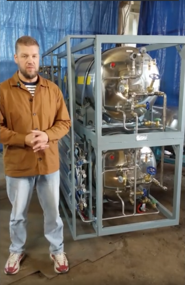 Газификатор криогенный ГХК 1 1,6 30, 3230