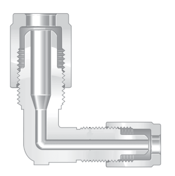Фитинги высокой чистоты из перфторалкокси угольники переходный