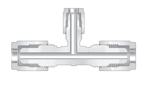 Фитинги высокой чистоты из перфторалкокси муфты тройники переходные