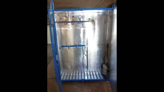 Пропановая рампа РР 01-02-200. Шкаф с подогревом