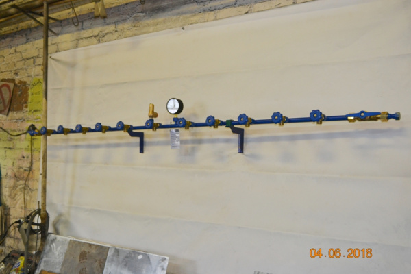 Рампа наполнительная на 10 баллонов РН 01/10/200