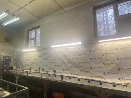 Рампа наполнительная  на 40 баллонов РНП 02/20/200 Рампа наполнительная  на 40 баллонов РНП 02/20/200