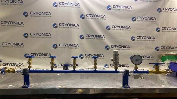 Рампа наполнительная на 4 баллона РН 01/04/200 Рампа наполнительная на 4 баллона РН 01/04/200