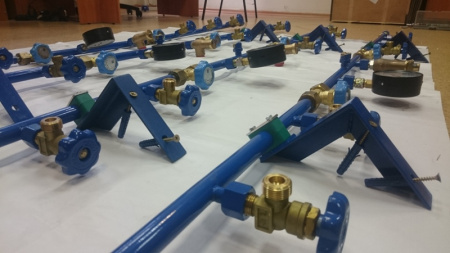 Рампа наполнительная  на 4 баллона РНП 02/02/200