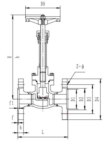 Криогенный запорный клапан CCK T357DA10-65 PN64