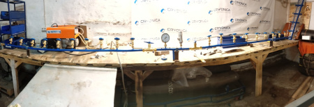 Рампа наполнительная  на 10 баллона РНП 02/10/200 Рампа наполнительная  на 10 баллона РНП 02/10/200