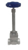 Запорный клапан криогенный типа DJ-40D с фланцевым креплением крышки