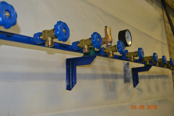 Рампа наполнительная  на 30 баллонов РНП 02/15/200