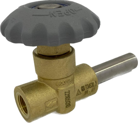 Клапан запорный криогенный DJ-10 Клапан запорный криогенный DJ-10