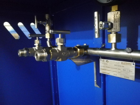 Рампа наполнительная  на 2 баллона РНП 02/01/200 Рампа наполнительная  на 2 баллона РНП 02/01/200