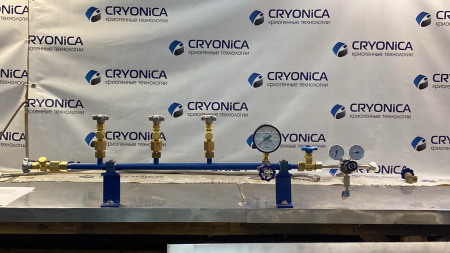 Рампа разрядная на 4 баллона РР 01/04/200 Рампа разрядная на 4 баллона РР 01/04/200