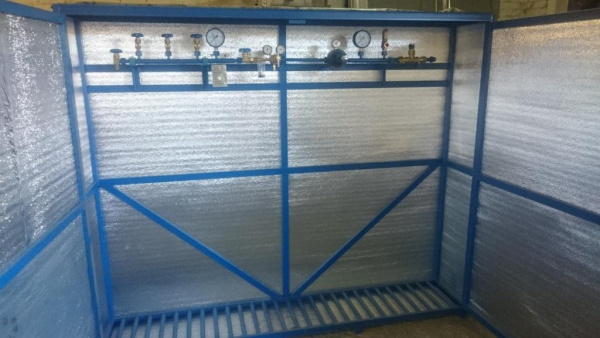 Рампа разрядная на 3 баллона РР 01/03/200