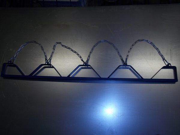 Ложемент  для 4-х баллонов