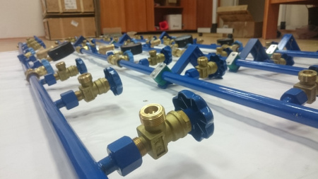 Рампа наполнительная на 2 баллона РН 01/02/200