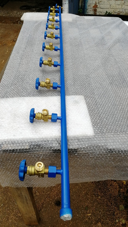 Рампа наполнительная  на 10 баллона РНП 02/10/200 Рампа наполнительная  на 10 баллона РНП 02/10/200