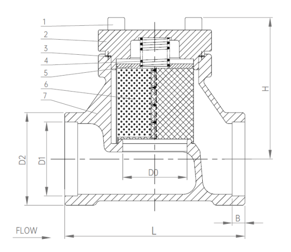 Криогенный фильтр Baitu типа DGF-32A