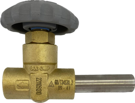 Клапан запорный криогенный DJ-10 Клапан запорный криогенный DJ-10