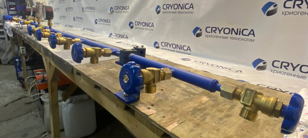 Рампа наполнительная  на 10 баллонов РНП 02/05/200 Рампа наполнительная  на 10 баллонов РНП 02/05/200