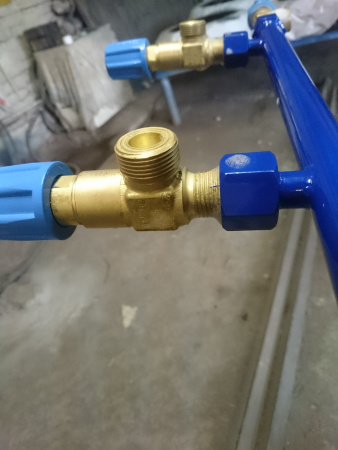 Рампа наполнительная  на 12 баллонов РНП 02/06/200