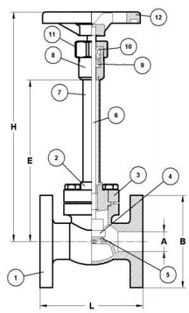 Криогенный запорный вентиль CAEN CRYO VCBS-1150