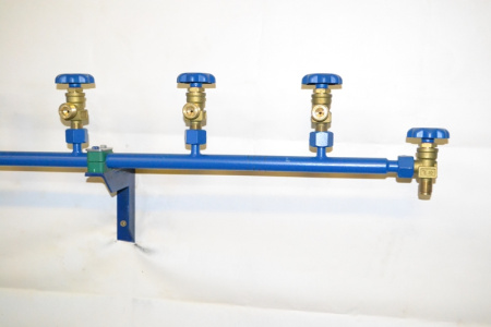 Рампа разрядная на 7 баллонов РР 01/07/200