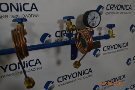 Рампа разрядная на 4 баллона РР 01/04/200