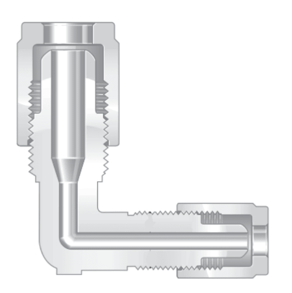 Фитинги высокой чистоты из перфторалкокси угольники переходный