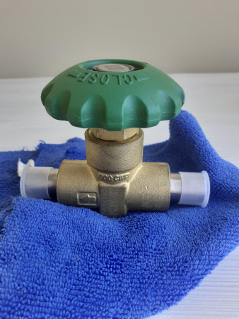 Клапан запорный криогенный DJ-10-2