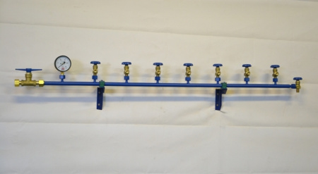 Рампа разрядная на 7 баллонов РР 01/07/200