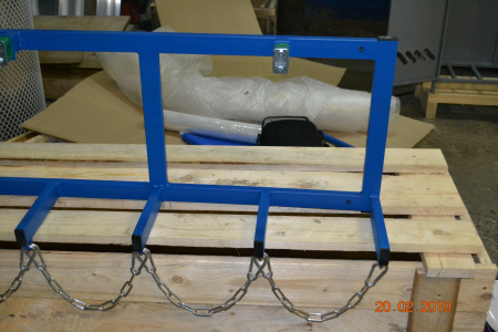 Ложемент  для 4-х баллонов