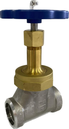 Запорный клапан криогенный типа DJ-40B с коротким штоком (PN40)