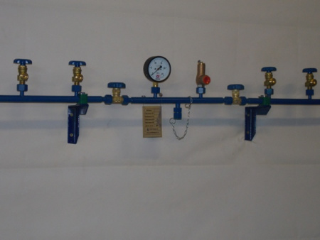 Рампа наполнительная  на 4 баллона РНП 02/02/200