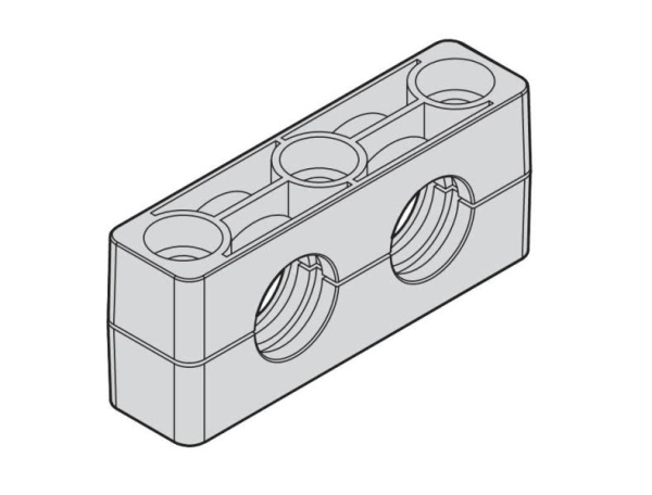 Зажим усиленный двойной N1.CP3 D 42