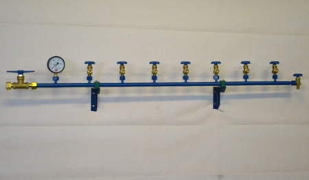 Рампа разрядная на 7 баллонов РР 01/07/200