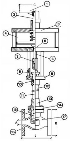 Криогенный запорный клапан CAEN CRYO VCB 1600-NC