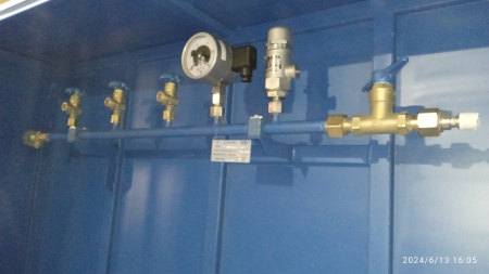 Рампа наполнительная на 3 баллона РН 01/03/200 Рампа наполнительная на 3 баллона РН 01/03/200