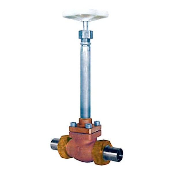 Тип 02411 Запорный клапан с штуцерами под приварку