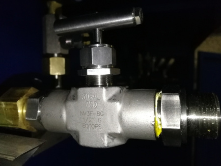 Рампа наполнительная  на 2 баллона РНП 02/01/200 Рампа наполнительная  на 2 баллона РНП 02/01/200