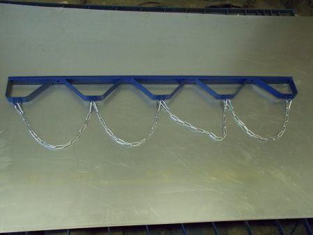 Ложемент  для 4-х баллонов