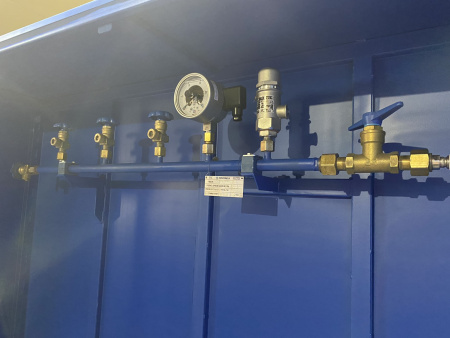 Рампа наполнительная на 3 баллона РН 01/03/200 Рампа наполнительная на 3 баллона РН 01/03/200